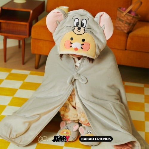 トムとジェリーXカカオフレンズ着用毛布タフィー_チュンシク 6,882円