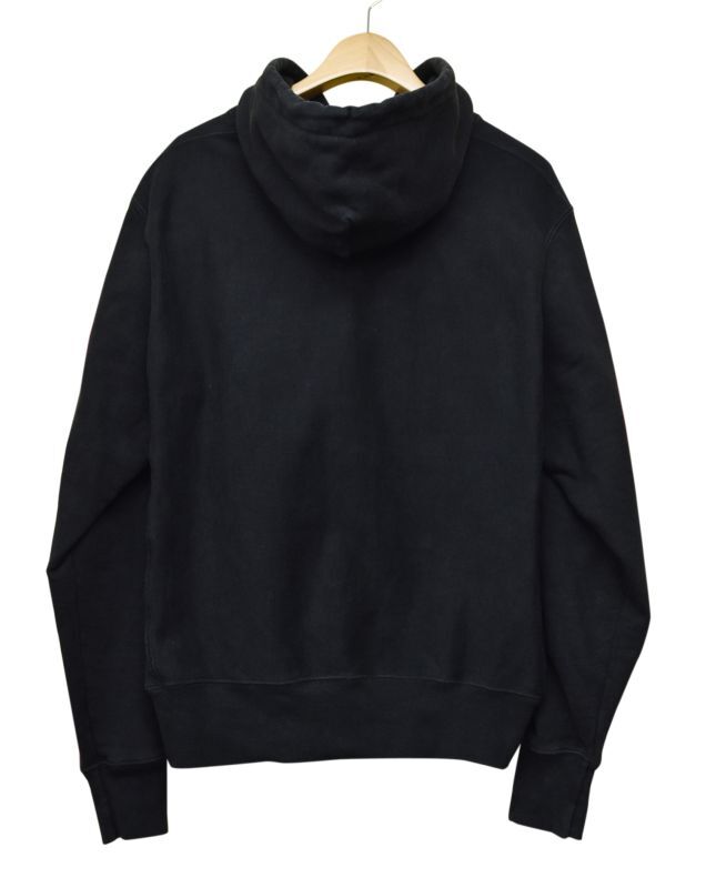 企業ロゴ入りパーカー （通常オプション複数）サイズSMLあり カラー黒白あり