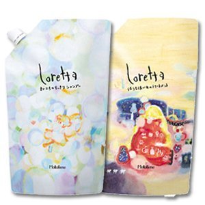 ロレッタ まいにちのすっきりシャンプー 500ml うるうるしたい日のトリートメント 400g セット