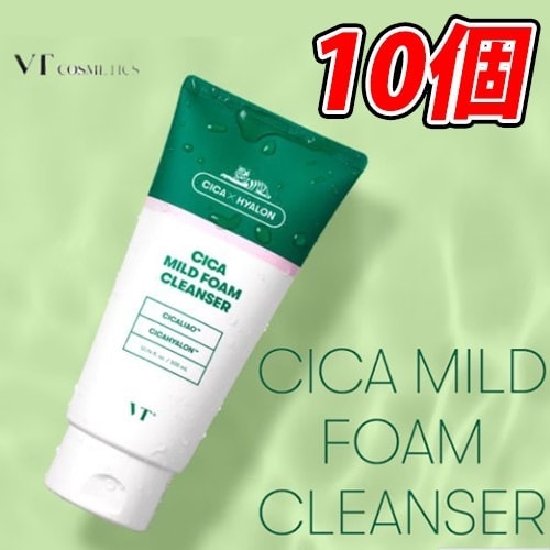 10個セット VT シカ マイルド フォーム クレンザー 300ml