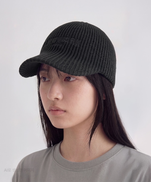 LIFEWORK ロゴレタリングニットボールキャップ