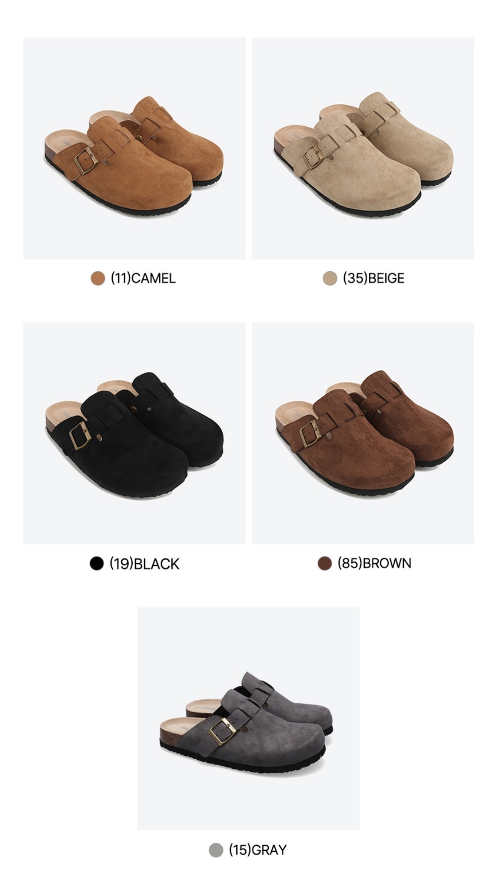 スエード·クローグ/ユニセックス/HPCV4FA401