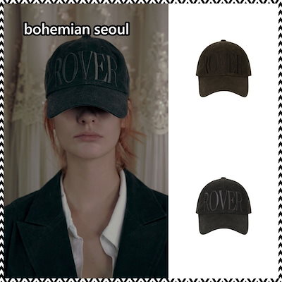 【BOHEMSEO】ROVER COTTON BALL CAP ★韓国人気★追跡可能★ BOHEMIAN SEOUL】24fw ROVER COTTON BALL CAP (BOHEMSEO