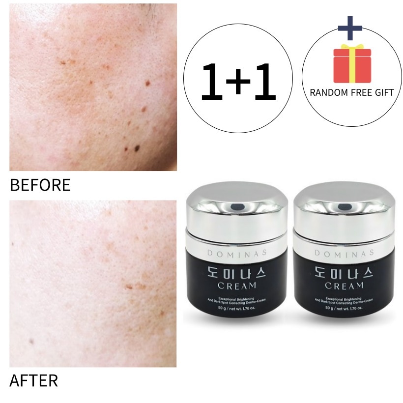 Dominas[1+1]4X クリーム 50g 2個 第4世代 しみ シワクリーム シミケア しみ取りクリーム 韓国人気 シミそばかす しみとり ドミナス