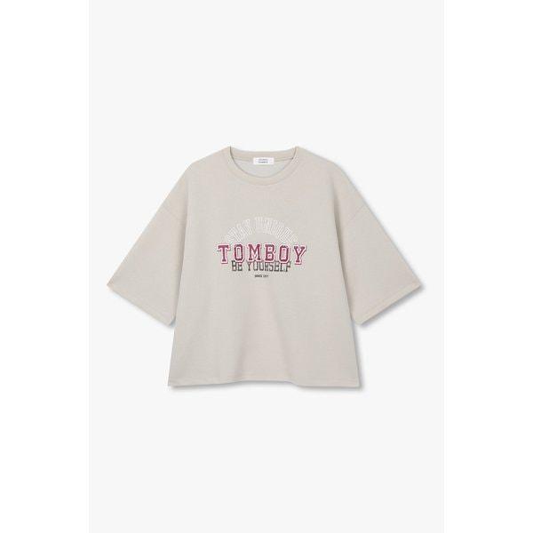 トムボーイ レタリング半袖Tシャツ( 9176222992AR)