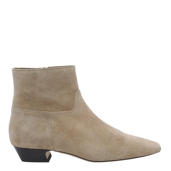 STUART WEITZMAN Women Boots SN065 STASSI ZIP BOOTIE SKDYPB Beige