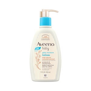 エヴィノ（Aveeno）ベビーローション天然オート麦水分補給保湿子供クリームベビーボディクリーム春秋うるおいスキンケア倍スキンケアクリーム354 ml