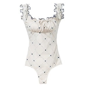 新品未使用タグ付き♡ドゥーズィエムクラス購入　ワンピース　水着36 DEUXIEME CLASSE - ドゥーズィエムクラス水着の通販 by