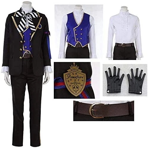 最安値挑戦 コスチューム リーチ ジェイド 寮服 オクタヴィネル寮 衣装 コスプレ ツイステ フェルミエ エペル