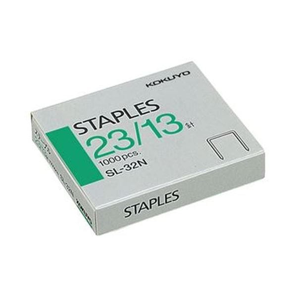 (まとめ)コクヨ ステープル針 23/13号針100本連結×10個入 SL-32N 1セット(10箱)(×5セット)
