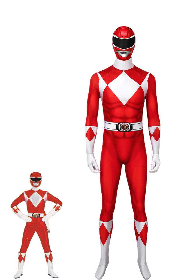 新タイプ追加 激安販売 恐竜戦隊ジュウレンジャー ゲキ ティラノレンジャー ジャンプ コスプレ衣装[J19071CA]