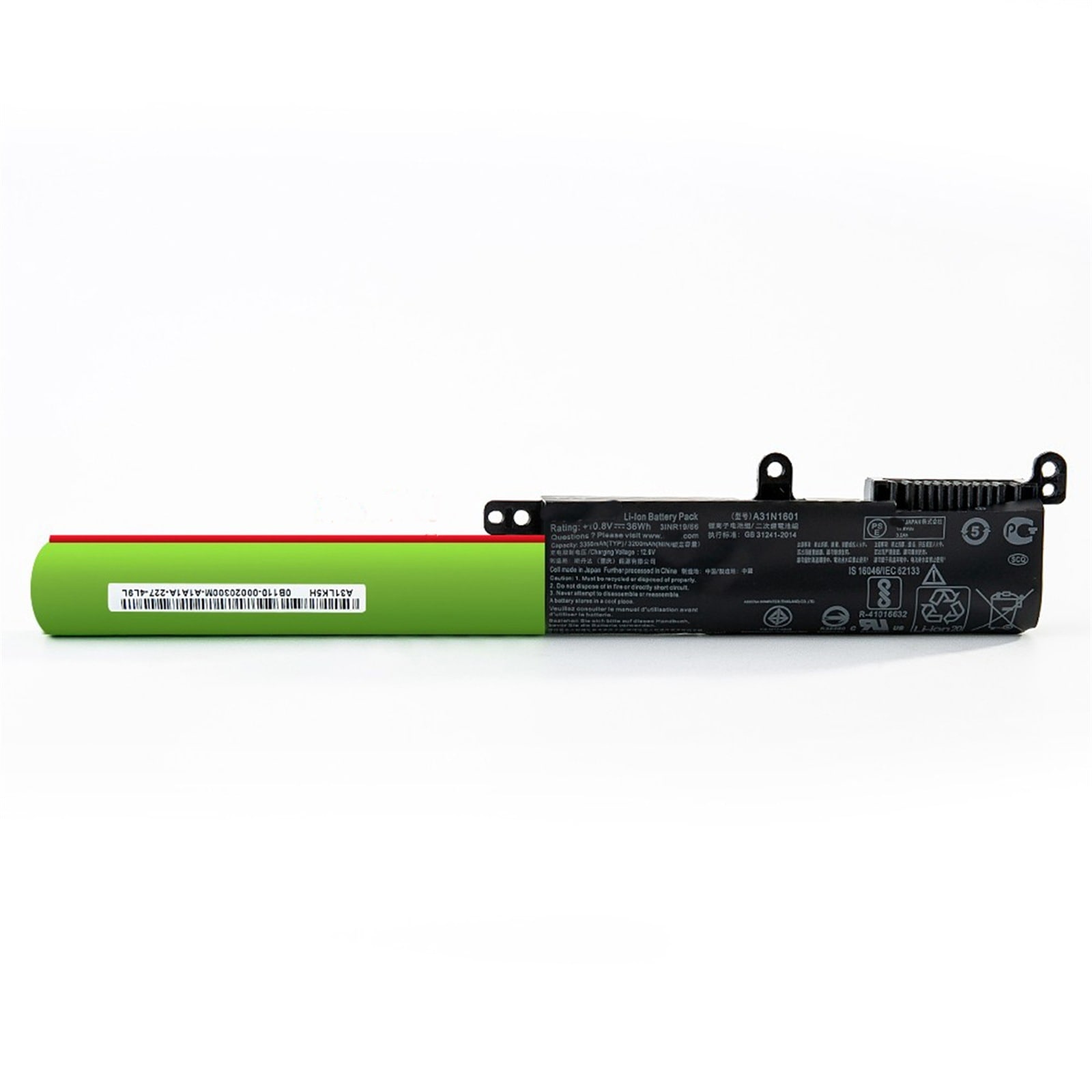 L16L4PB2 電池・Asusノートパソコン互換 36Wh X541S VM592U A541U F541U R541U D541S A31N1601 交換用のバッテリー dc909-A1486
