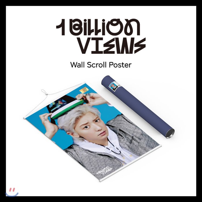 EXO-SC(セフン&ampチャンヨル) - ウォールスクロールポスター (チャンヨル A ver) /KPOP Idol ster