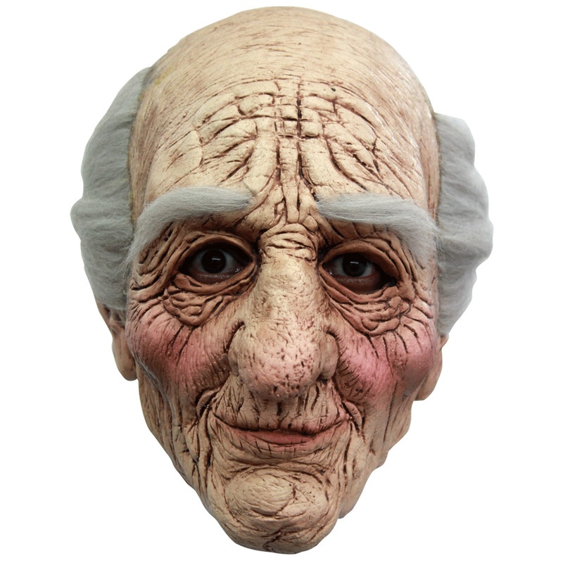 コスプレ 仮装 老人マスク 【 コスプレ 衣装 ハロウィン パーティーグッズ おもしろ かぶりもの おもしろマスク プチ仮装 ウケる 面白い 変装グッズ ハロウィン 衣装 面白マスク 笑える 】