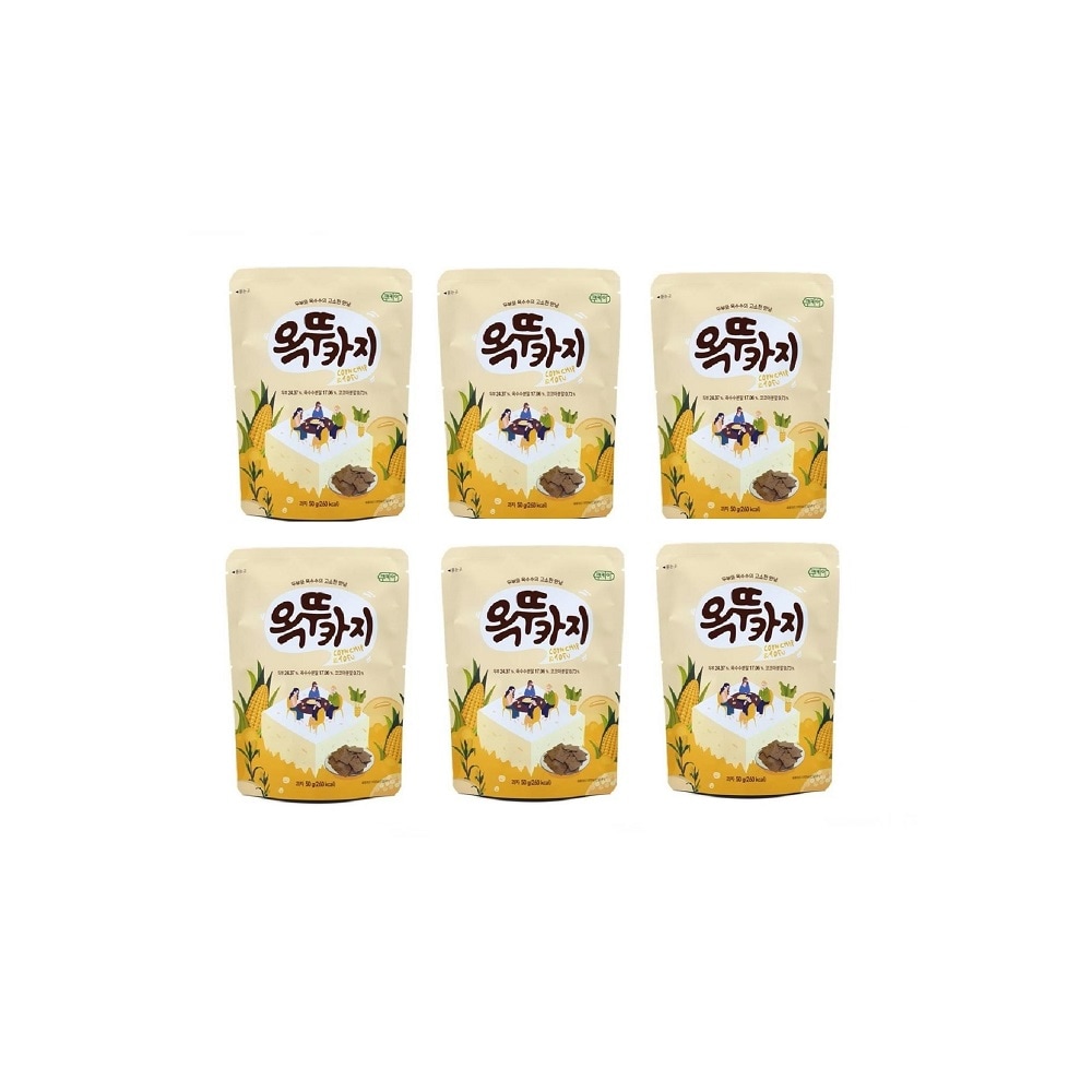 韓国-K MEAL-オクトゥカジ 豆腐菓子 50g x 6個 軽い食事 青少年おやつ 満腹感-K FOOD 4,865円