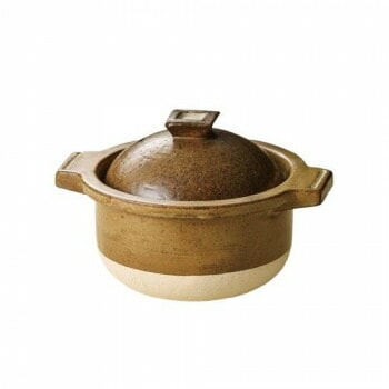 信楽焼 ご飯鍋（3合用） Hg-5 5460-097