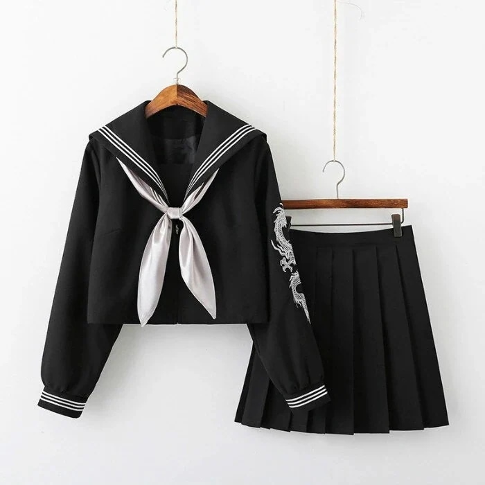 韓国 14色 学生服 女子制服 靴下付4点セットセーラー服 長袖 半袖 JK制服 春秋冬服 高校 スカート30%までに制限コスチューム