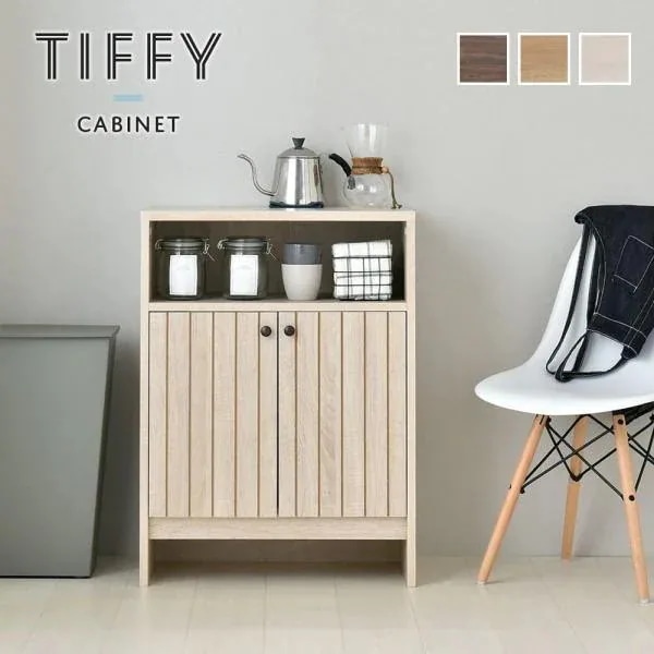デザイン キャビネット 幅60cm キッチンラック リビングボード 戸棚 オープン 収納 ラック サイドボード 飾り棚 リビング キッチン