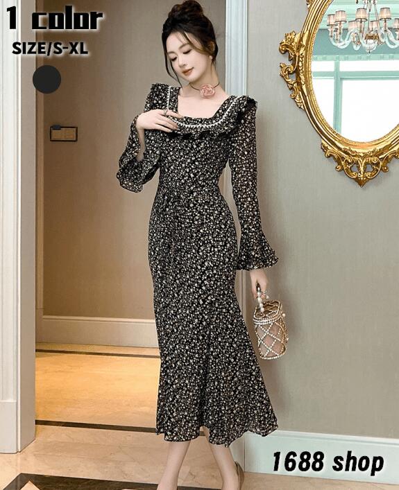 お得セット2025 タイトワンピース 姫系ワンピース　シンプル　ワンピース インポート ひざ丈 ミドル丈 エレガント　韓国ファッション シンプル Vネック パーティドレス 長袖　お嬢様 セクシー ミニ