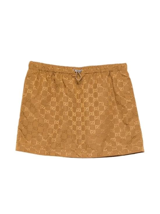 GUCCI Women Mid Skirts 856026 ZAUC02709 Brown