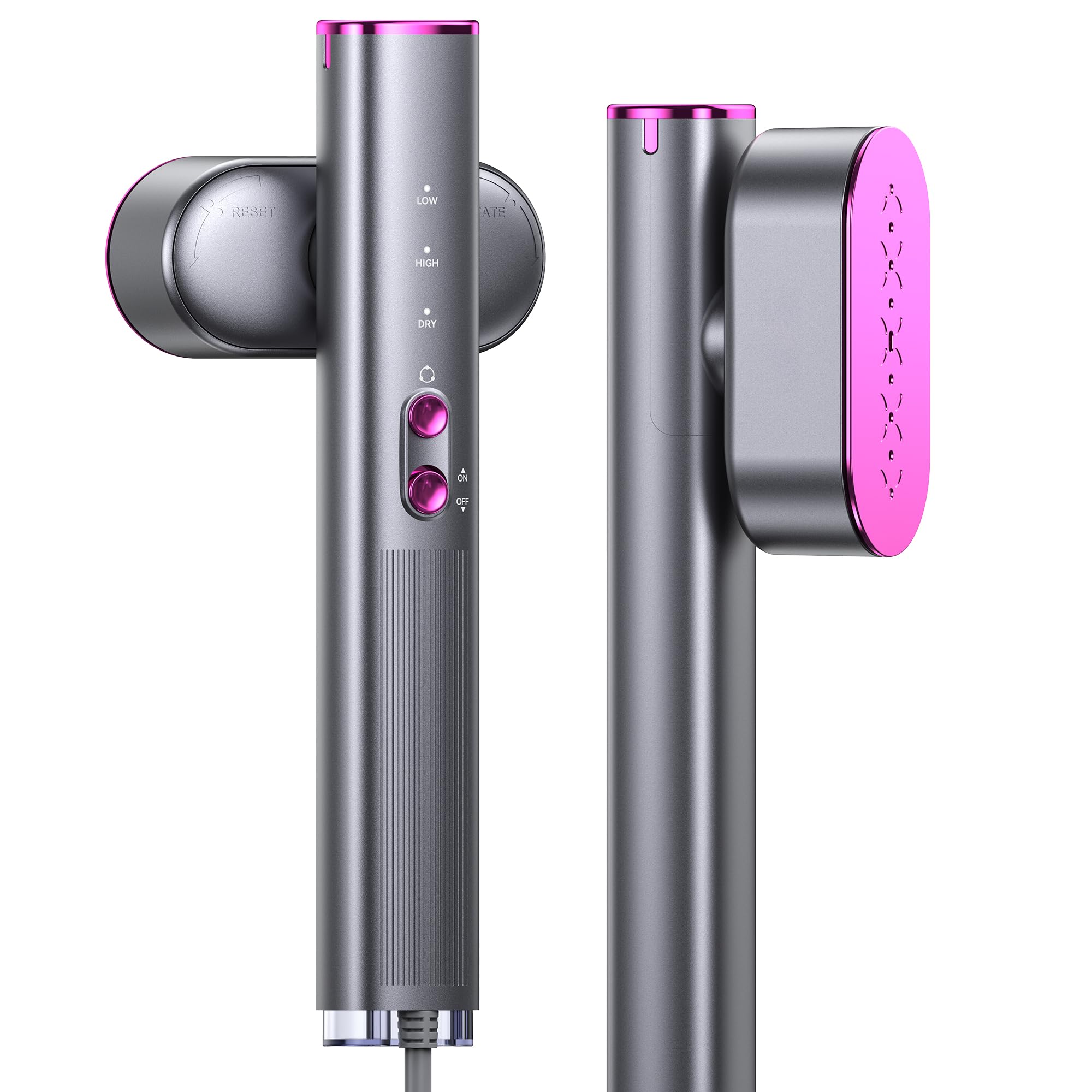 衣類スチーマー Pursay かけたまま スチームアイロン 100-240V 海外対応【濡れずにすぐに着られる×大量超微細スチーム】 ハンディ コンパクト シワ伸ばし 服 アイロン パワフル連続 スチ