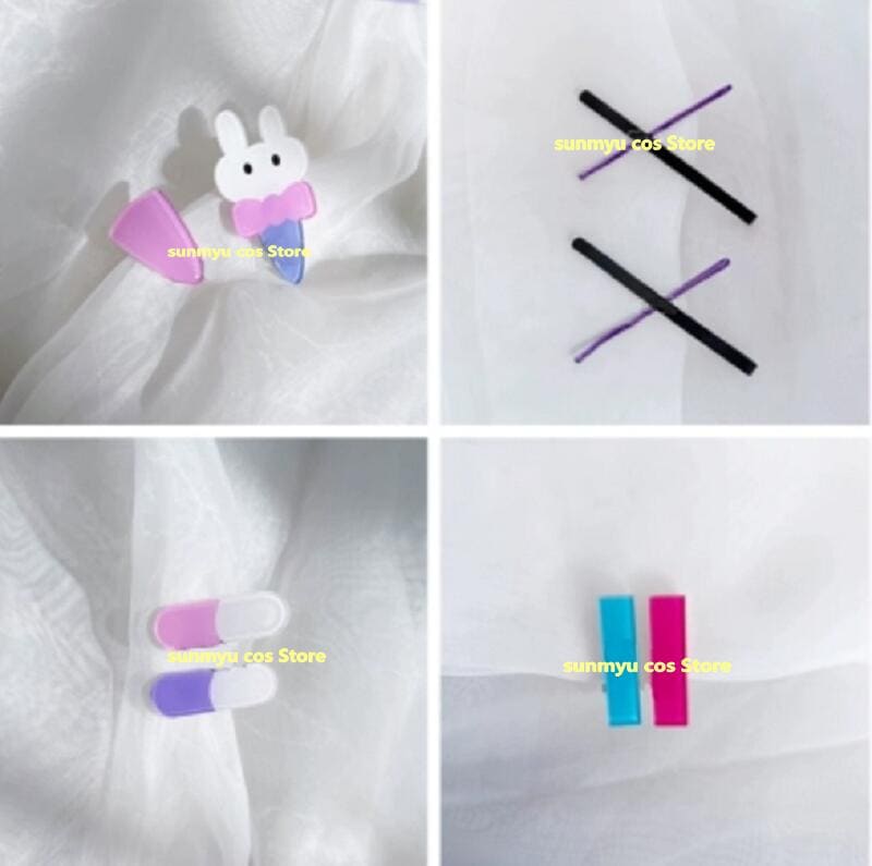 健屋花那 にじさんじ ヘア飾り　ヘアピン　髪飾り　コスプレ道具　アクセサリー