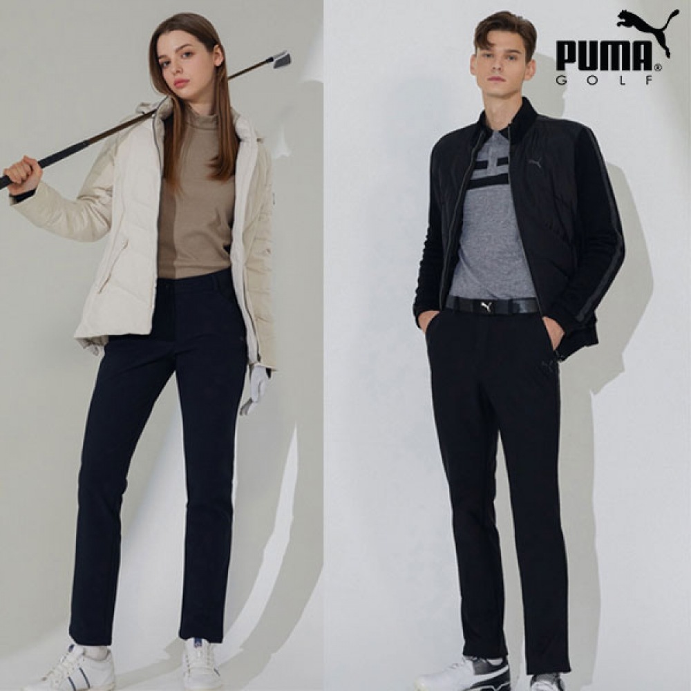 (プーマゴルフ) ライトウォームボンディングパンツ男女兼用 4色チョイス1