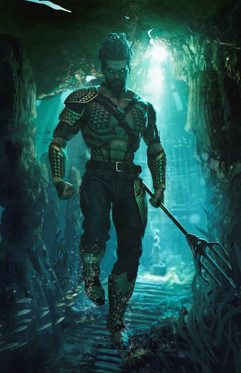 新品未開封ART FIGURES 1/6 ATLAS KING OF ATALNTIS ホットトイズ アクアマンアーサー カリー オーシャンマスター AI-005