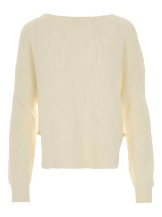 LIU JO Women Sweater CF5245 MS019X0256 White