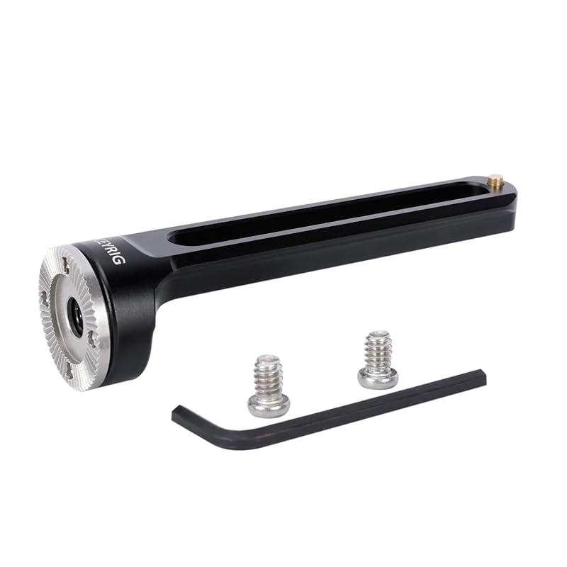 NICEYRIG 標準ロゼット延長アーム+ナットレール 2in1デザイン RED DSMC2 Weapon/Epic-W/Scarlet-W/Ravenに対応 ARRI標準ロゼット延長アーム 標準Ar