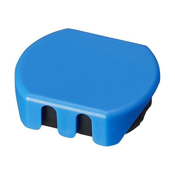 （まとめ）シャイニー スタンプ台内蔵R-517D専用 交換パッド 青 1個[x30]