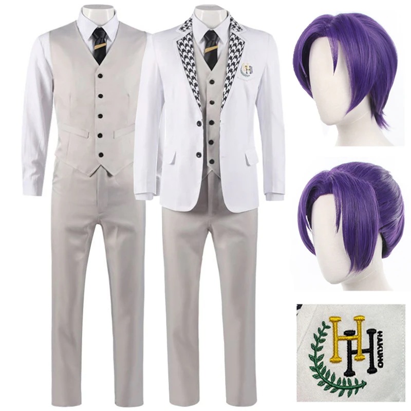 Blue＆Lock ブルーロック 御影玲王 ウィッグ 蜂楽廻 潔世一 コスプレ衣装 一難高校 波風高校 白宝高校 凪誠士郎 制服 スーツ ハロウィン仮装 祝日 贈り物 男女兼