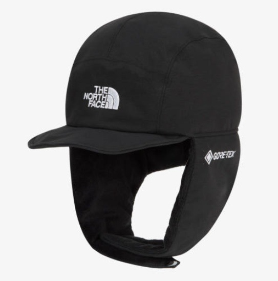 フライトキャップ GTX EARMUFFゴアテックス イヤーマフ キャップ 帽子 防水 ブラック メンズ レディース