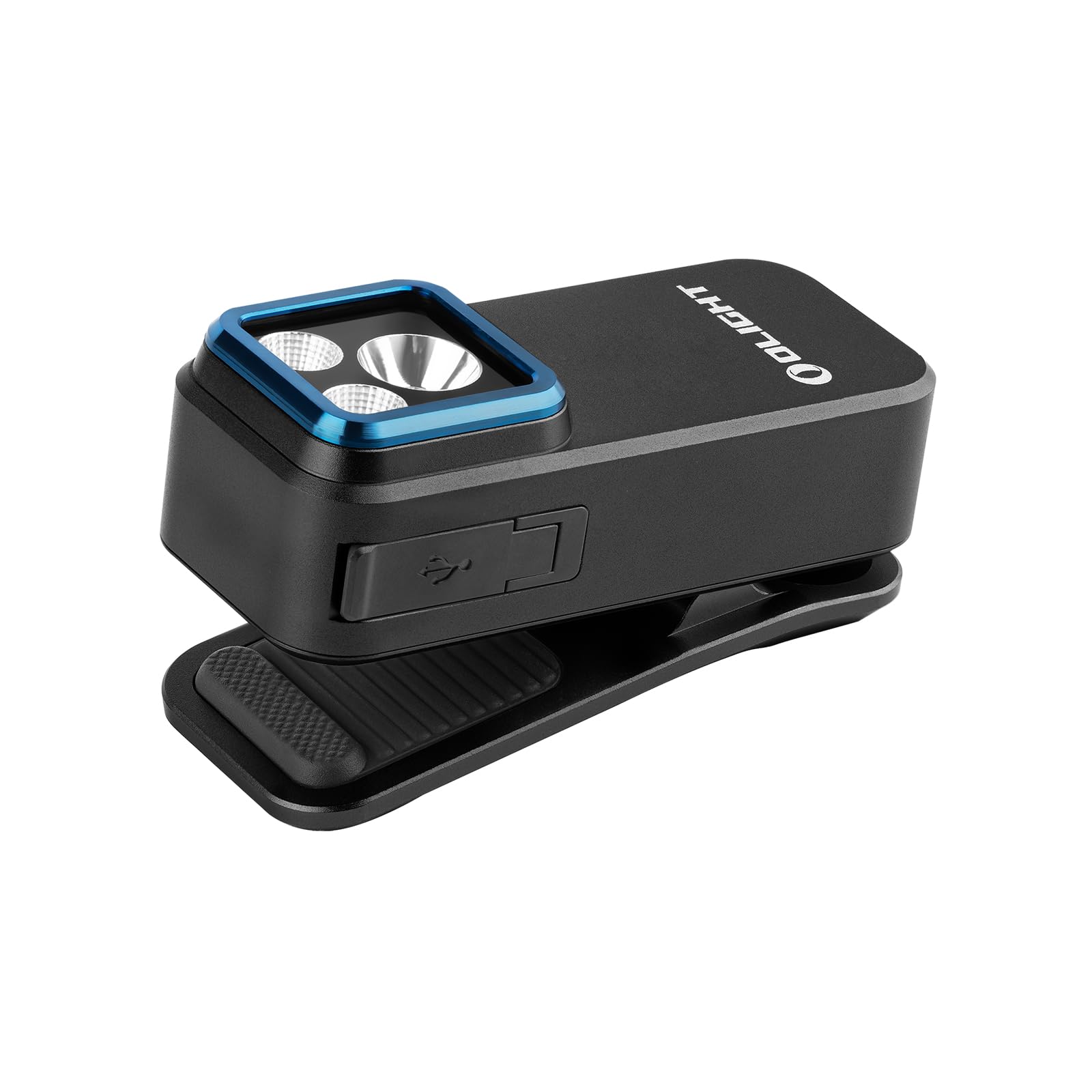(オーライト) Oclip Pro クリップライト LEDランニング 軽量 小型 3つの光源 500ルーメン 射程120メートル IPX6防水 Type-C充電式 クリップオン 高視認性 犬 散歩 キ