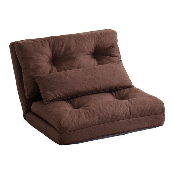 ホームテイスト F3W-80 1.5人掛け 80cm幅 3way ソファ Paljon-パルヨン- ブラウン メーカー直送