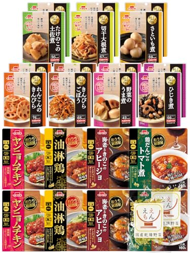 レトルト おかず 惣菜 野菜 肉 おつまみ 11種22食 詰め合わせ セット イチビキ レトルト食品 レンジ 常温 保存食 国産乾燥野菜