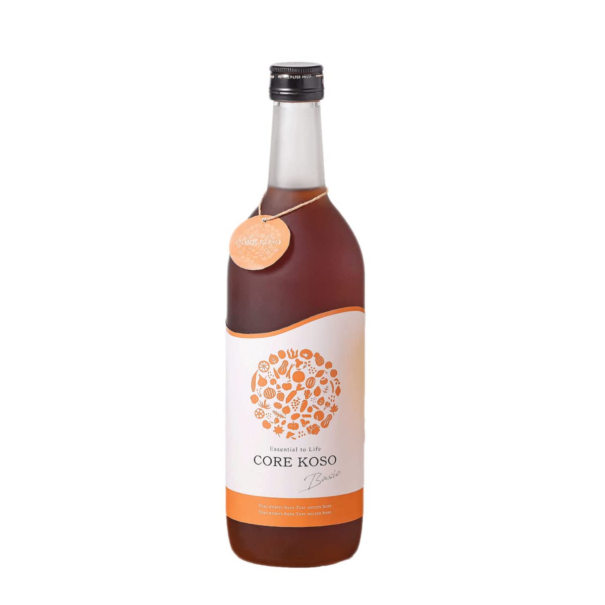 COREKOSO Basic 酵素ドリンク 720ml 酵素ドリンク ファスティング ダイエット 国内産 置き換えダイエット 60種類の厳選素材 1週間 お試し 酸味のあるフルーティな味
