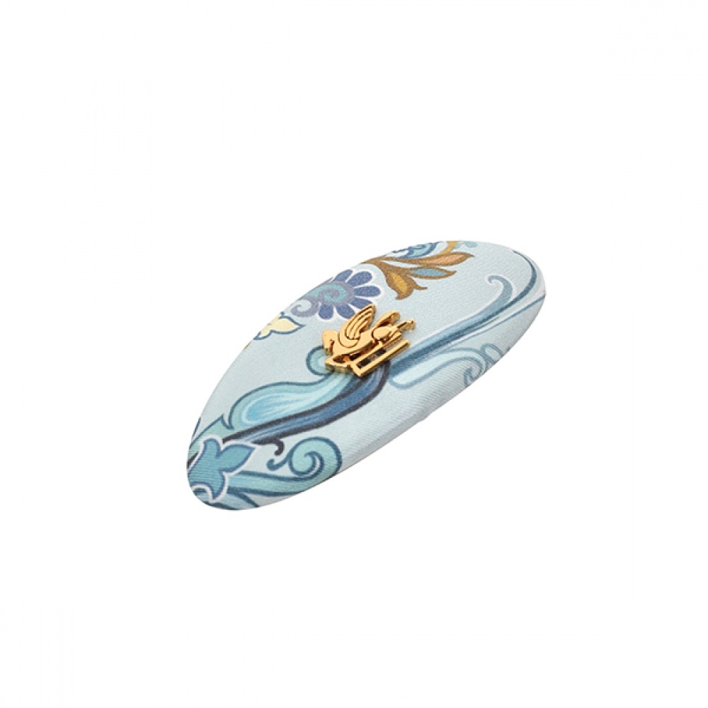 エトロ WF6B0002AA046 X0881 フローラルペイズリーシルクヘアクリップ