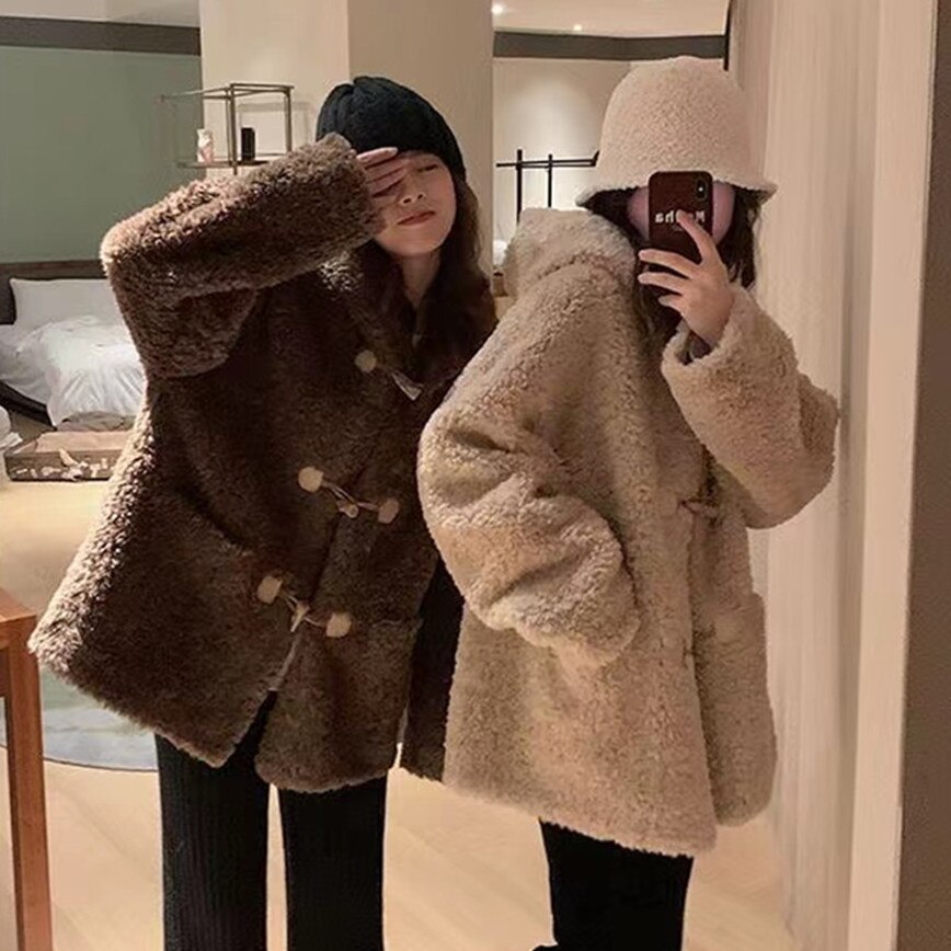 冬アウター裏起毛ファッション ジャケット 冬アウター ジャケット 春トレンチコート ムートンファッション ムートンアイテフリースで決まり！キルティングコートマ