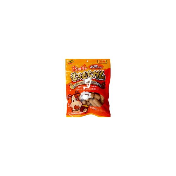 【1ケース】【お取り寄せ対象品】おいしいもちもちガム お芋入り 100g[九州ペットフード おいしいシリーズ] *24個