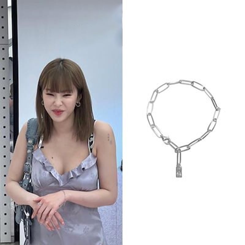[ヘイズ/ペクアヨン/オムジユン/ナビ着用] シャトレ チェーン ブレスレット 韓国女性アクセサリー 韓国ファッション