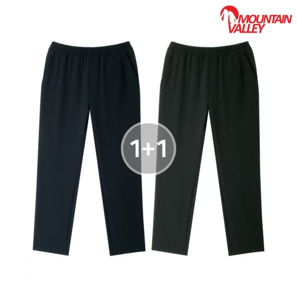 【マウンテンバレー】春秋メンズウエストバンドスラックス2点セット_03612 6,015円