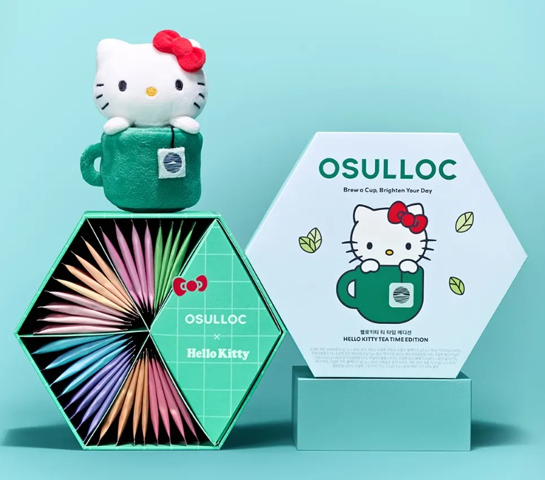 ［期間・数量限定］ハローキティ ティータイムエディション ８種 32入り (キーリング付き) 