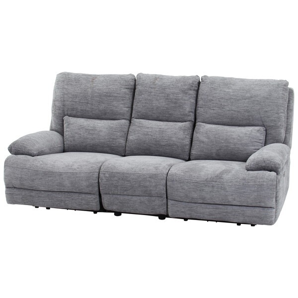 不二貿易 49115 電動リクライナー GRACE 3P GY メーカー直送