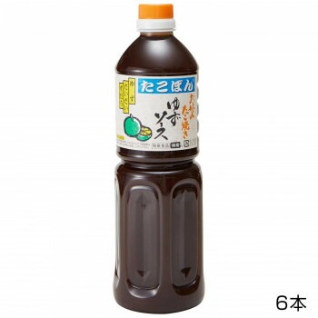 和泉食品 パロマゆずソース たこぽん （濃厚） 1000ml（6本）