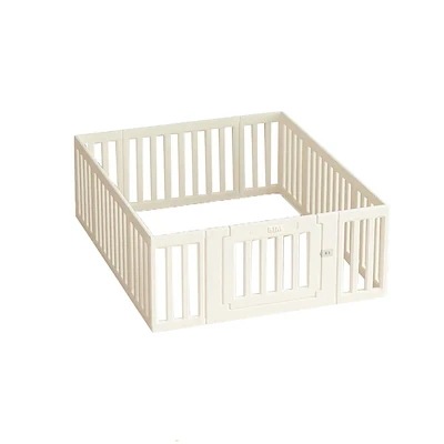 【国内即日発送】ベビーサークル 内径150*180cm 変形可能 収納棚へ変身可能 扉付き ベビーゲート ベビーフェンス プレイヤード 簡単組立 柵 キッズ【内径150*180cm】