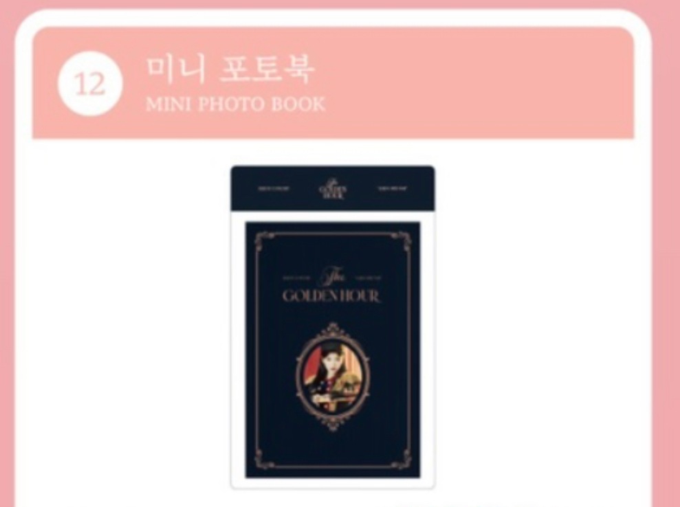 IU アイユー 2022 コンサート The Golden Hour 会場限定 MD ミニフォトブック