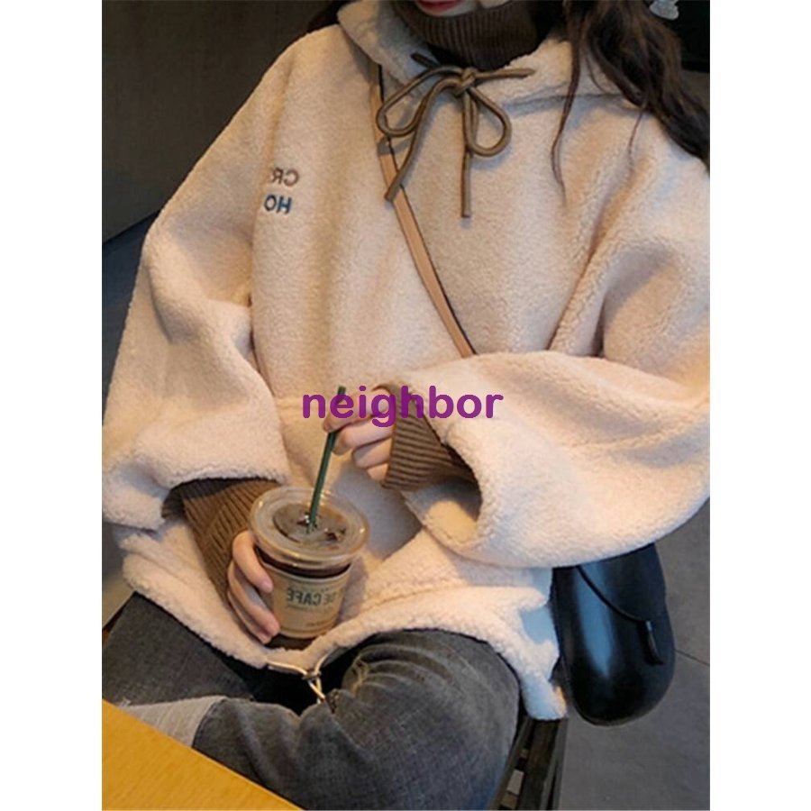 アウター レディース 冬 アウター パーカー ボアパーカー ビッグシルエット カジュアル トップス