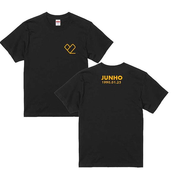 Qoo10] ジュノ 2PM Tシャツ 男女兼用 綿1