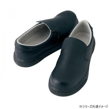 アイトス 4441 耐滑コックシューズ（先芯入り）（男女兼用） ブラック 22.0cm
